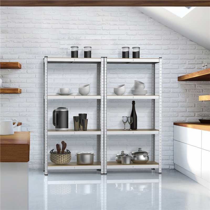 Yaheetech 160cm 4 Shelf Shelving Unit Wayfair.co.uk